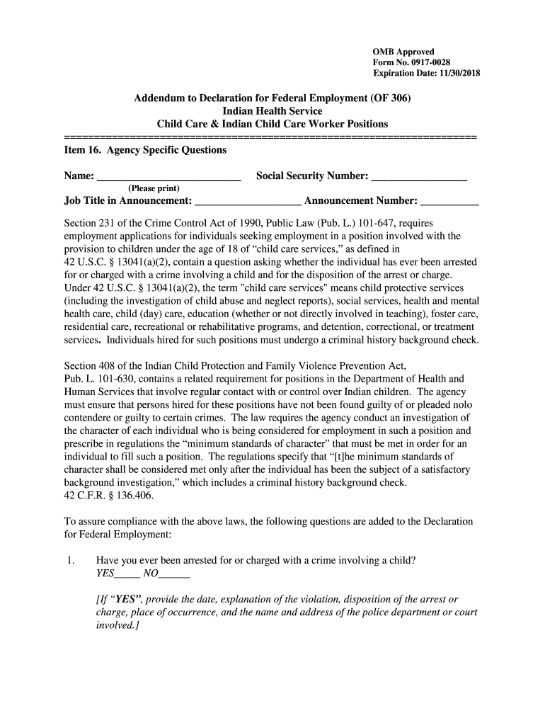 Form Omb No 3206 0182