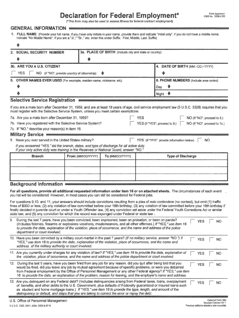 Omb No 3206 0182 Fill Out amp Sign Online DocHub