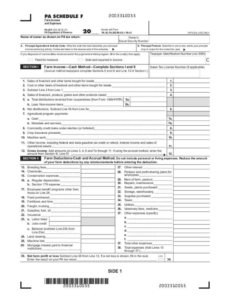 Pa Irs Tax Forms