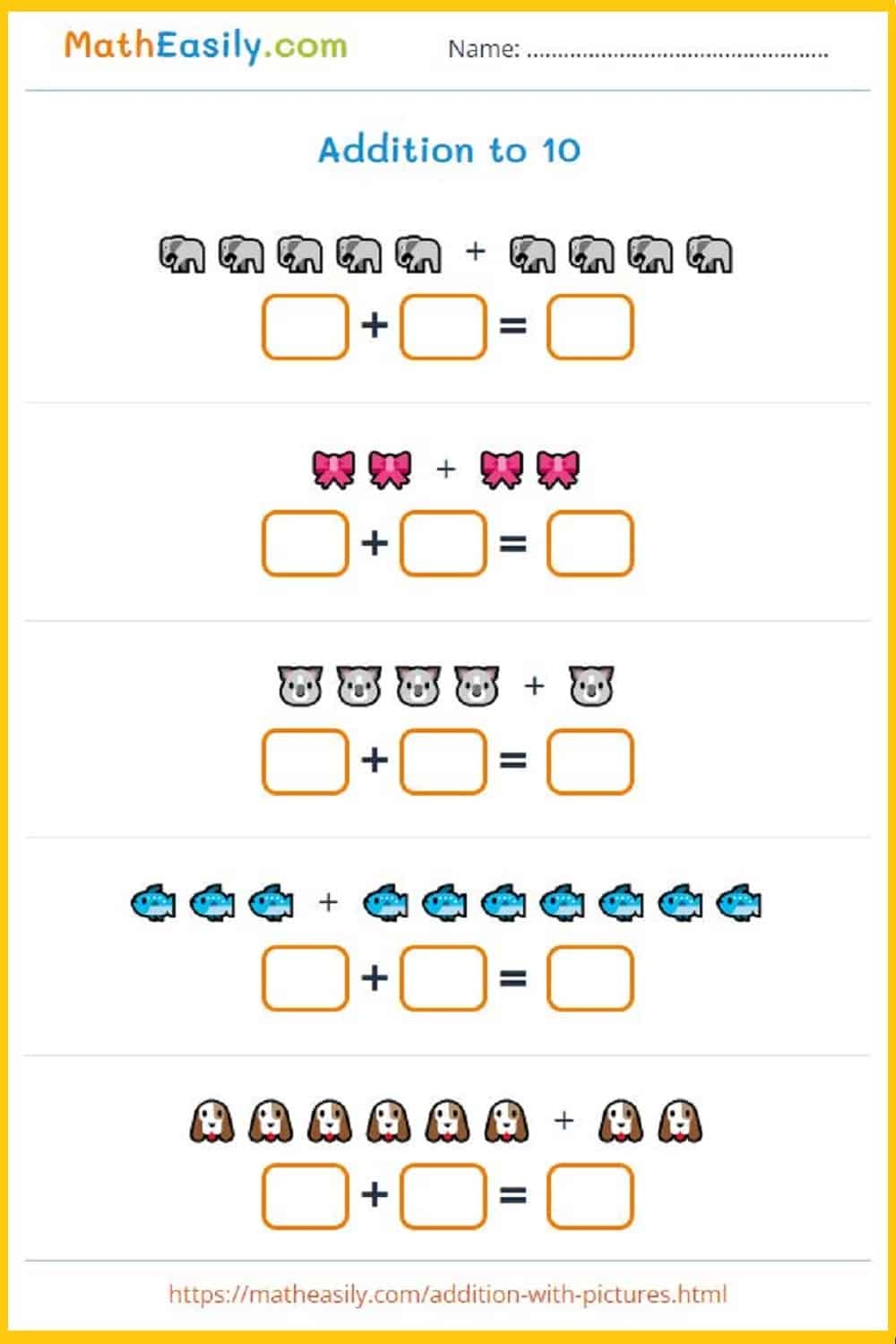 Printable Mathematics Worksheets For Grade 1