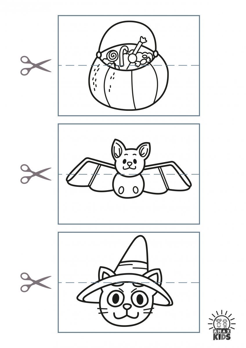 Halloween Printable Puzzles For Kids