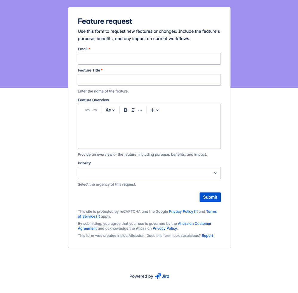 Jira Forms Require A User To Have A License