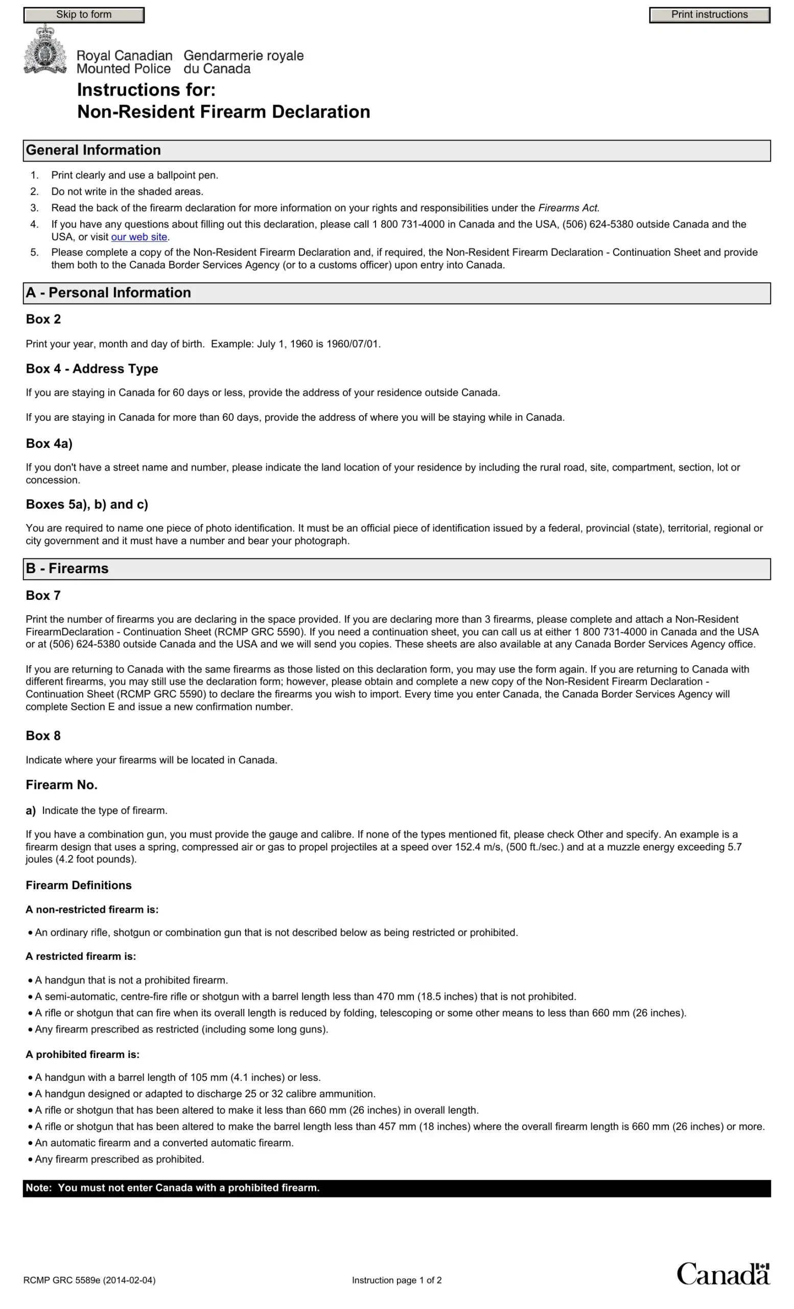 Rcmp 5589E Form Fill Out Printable PDF Forms Online