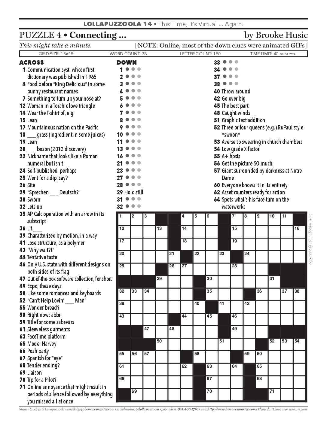 Printable Crossword Puzzles Nytimes