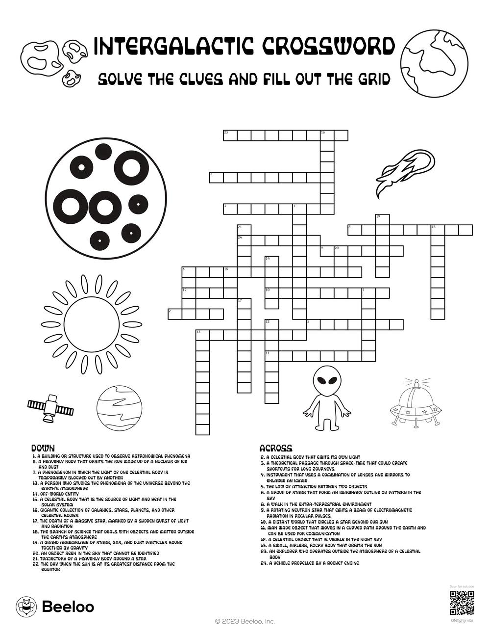 World Crossword Puzzles Printable
