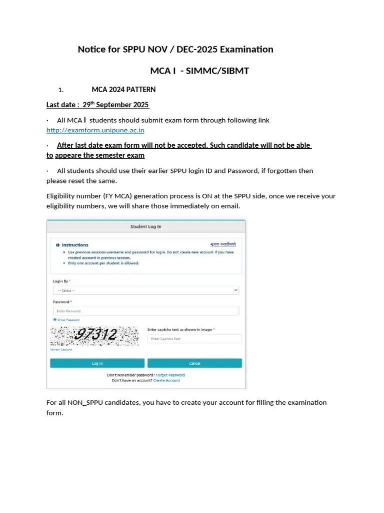 SPPU Exam Notice Nov Dec 2025 PDF Access Control