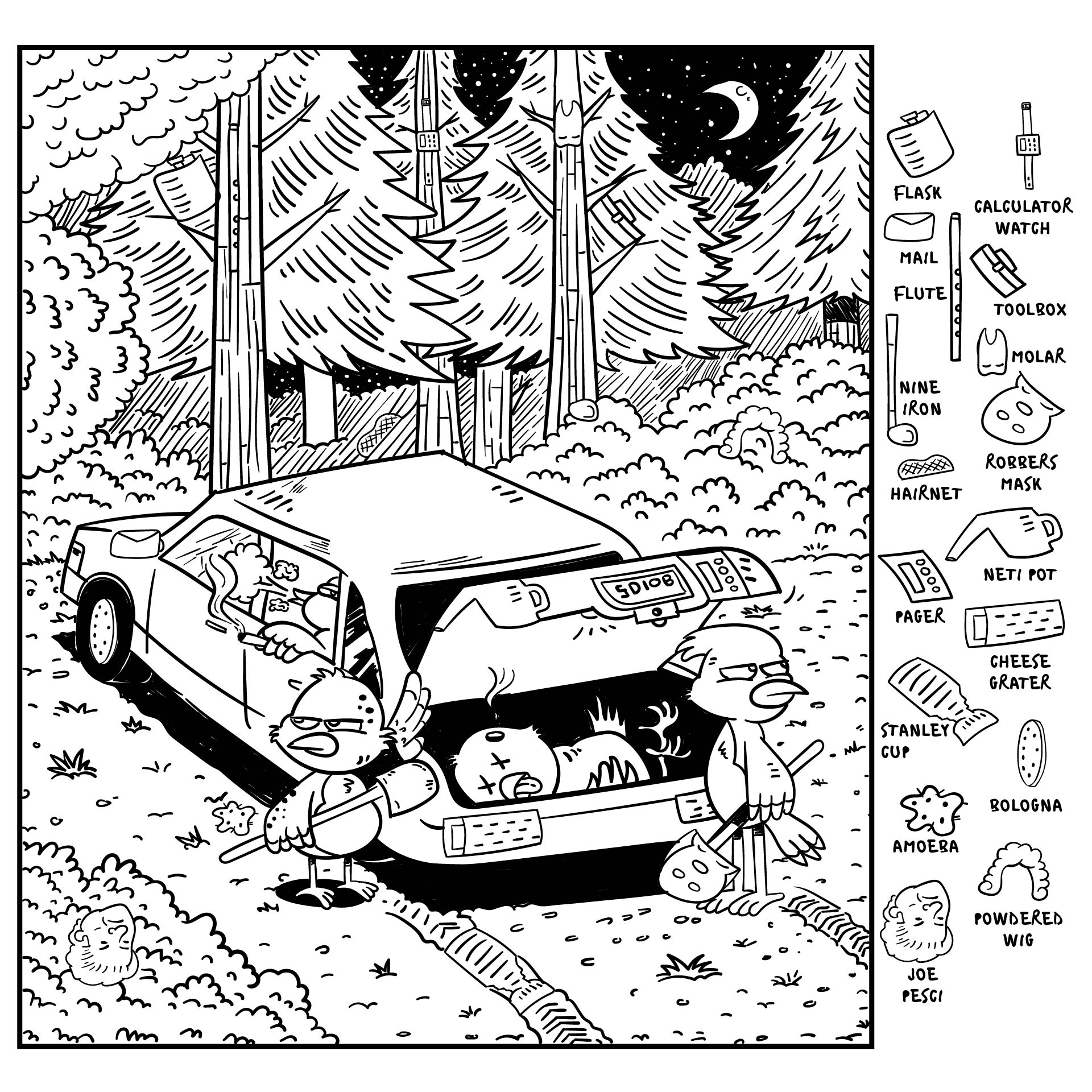 Pdf Free Printable Hidden Pictures Worksheets