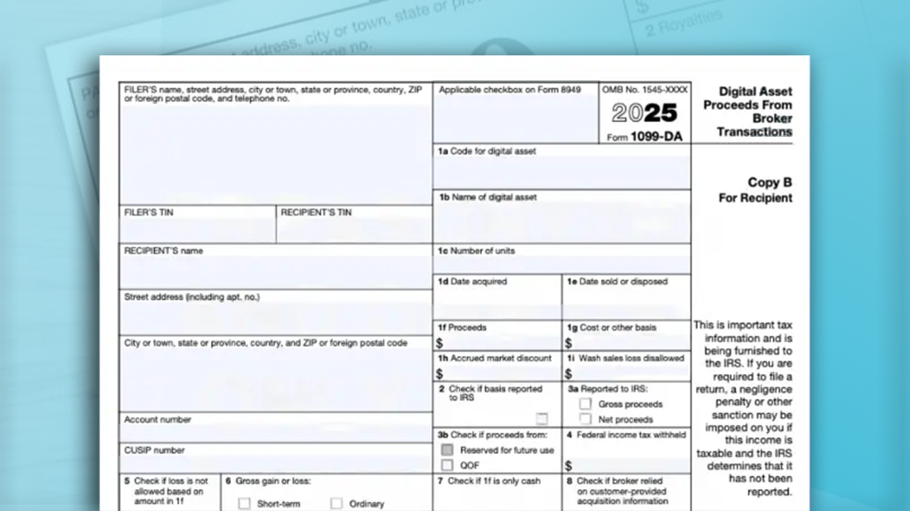 Irs 1099 Form For 2025