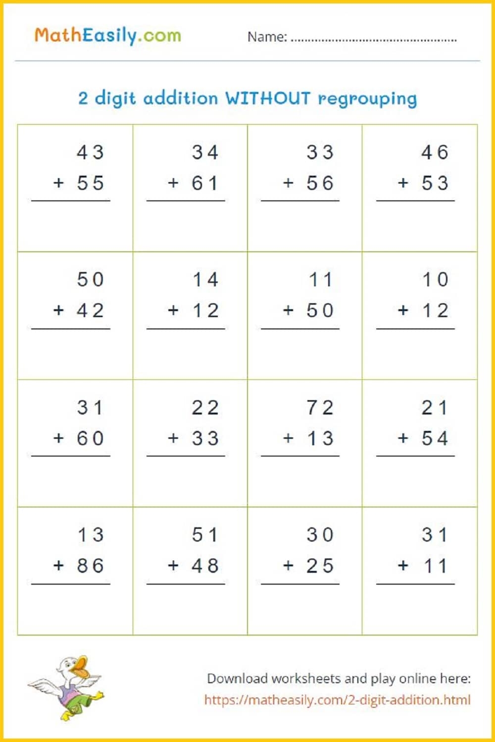 Free Math Worksheets Printable 3rd