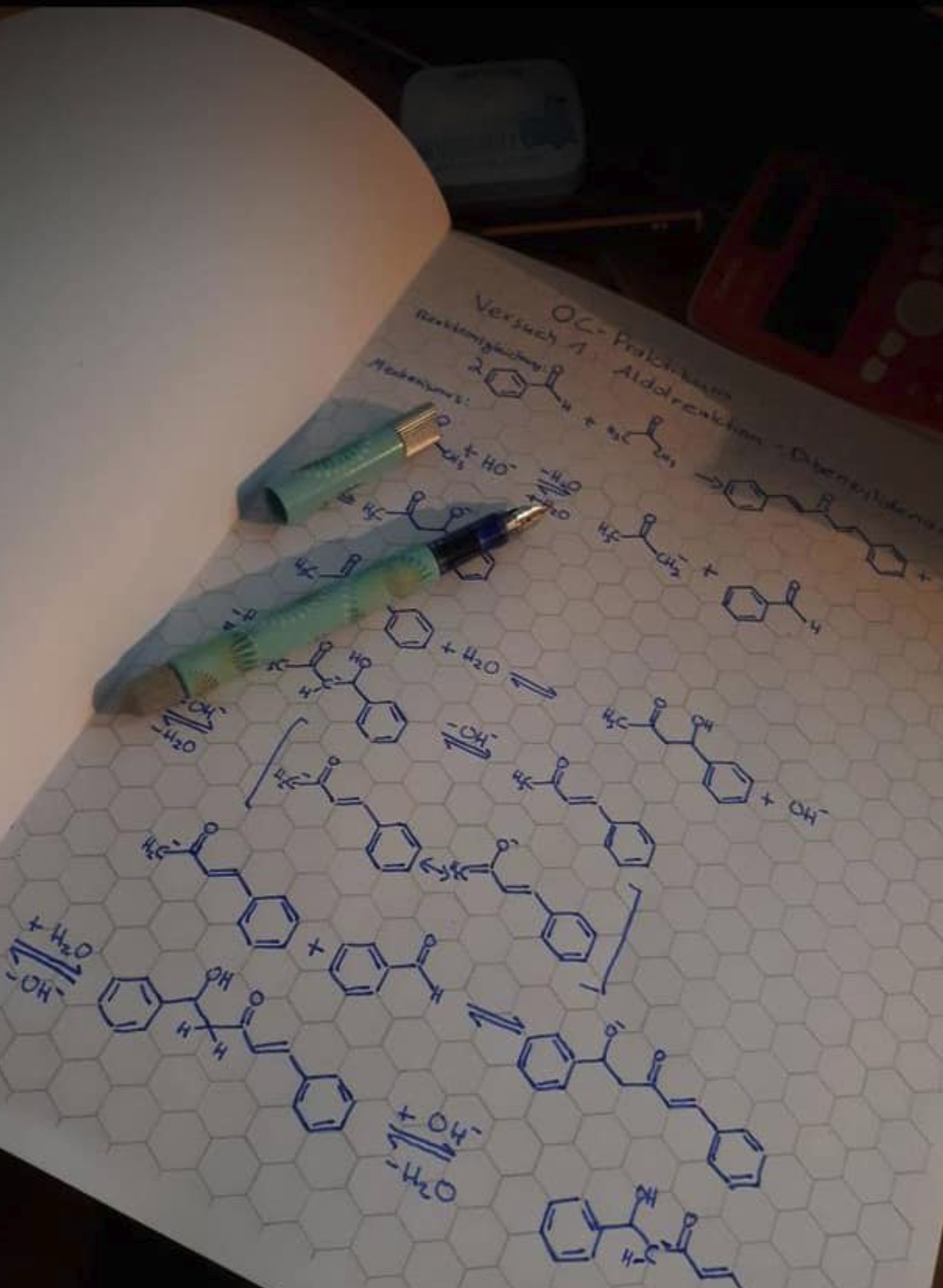 This Notebook Has Hexagonal Paper To Help With Taking Notes In 