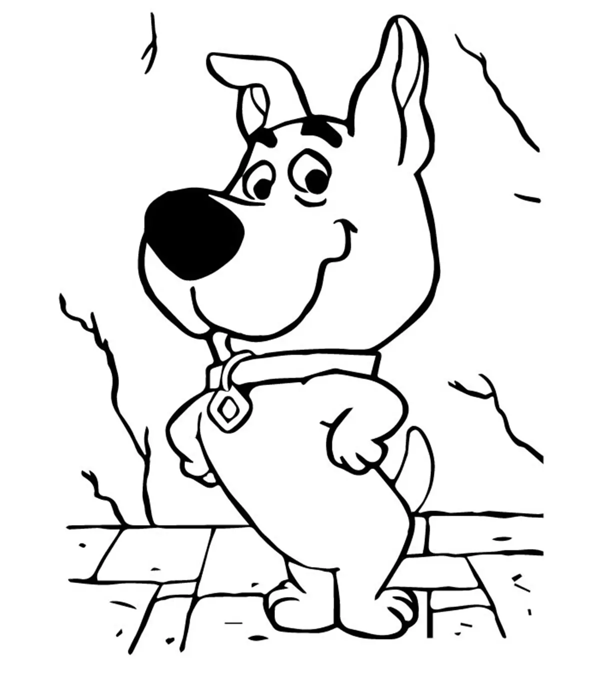Scooby Doo Free Printable Coloring Pages