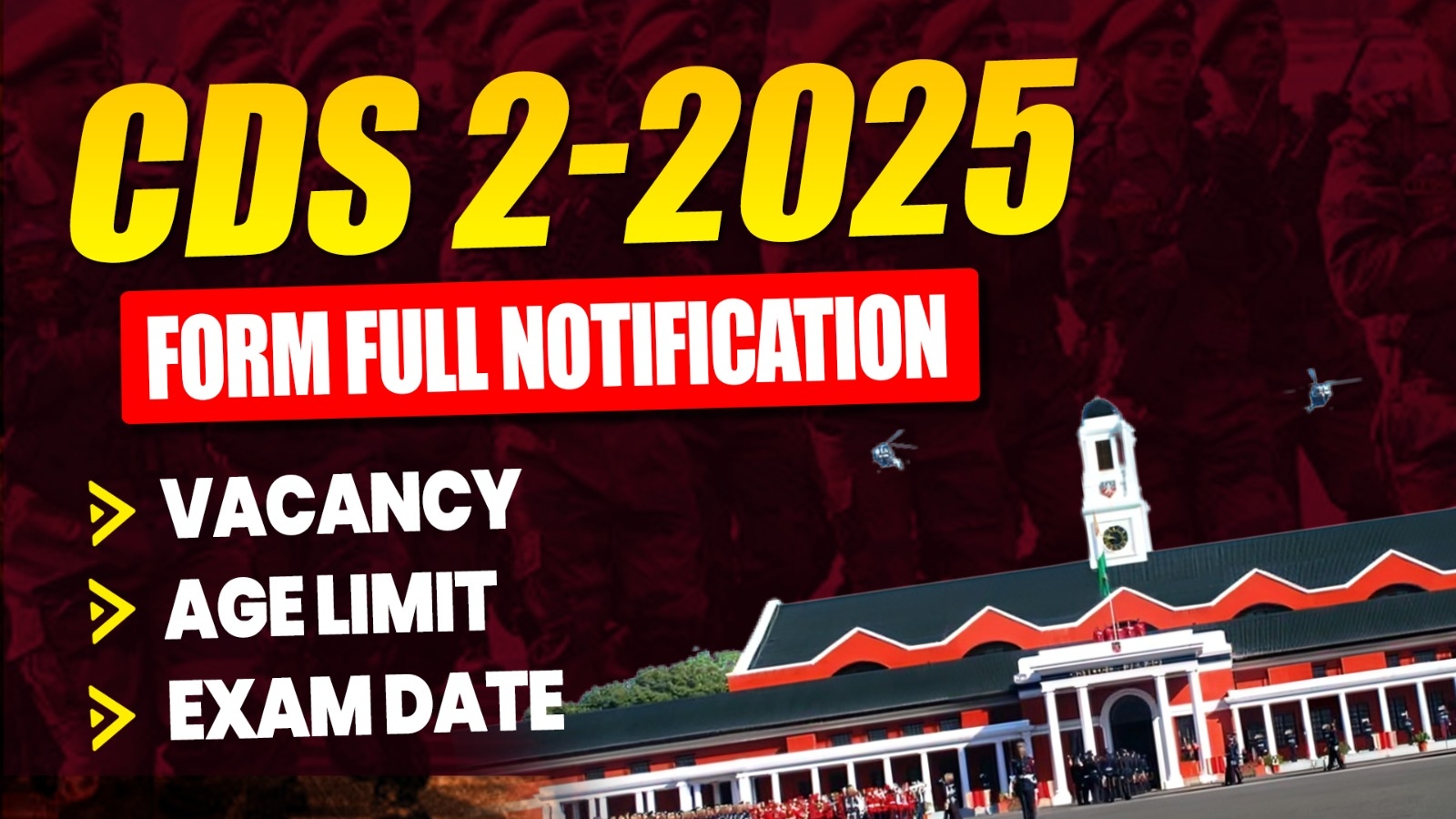 Cds 2 Application Form 2025