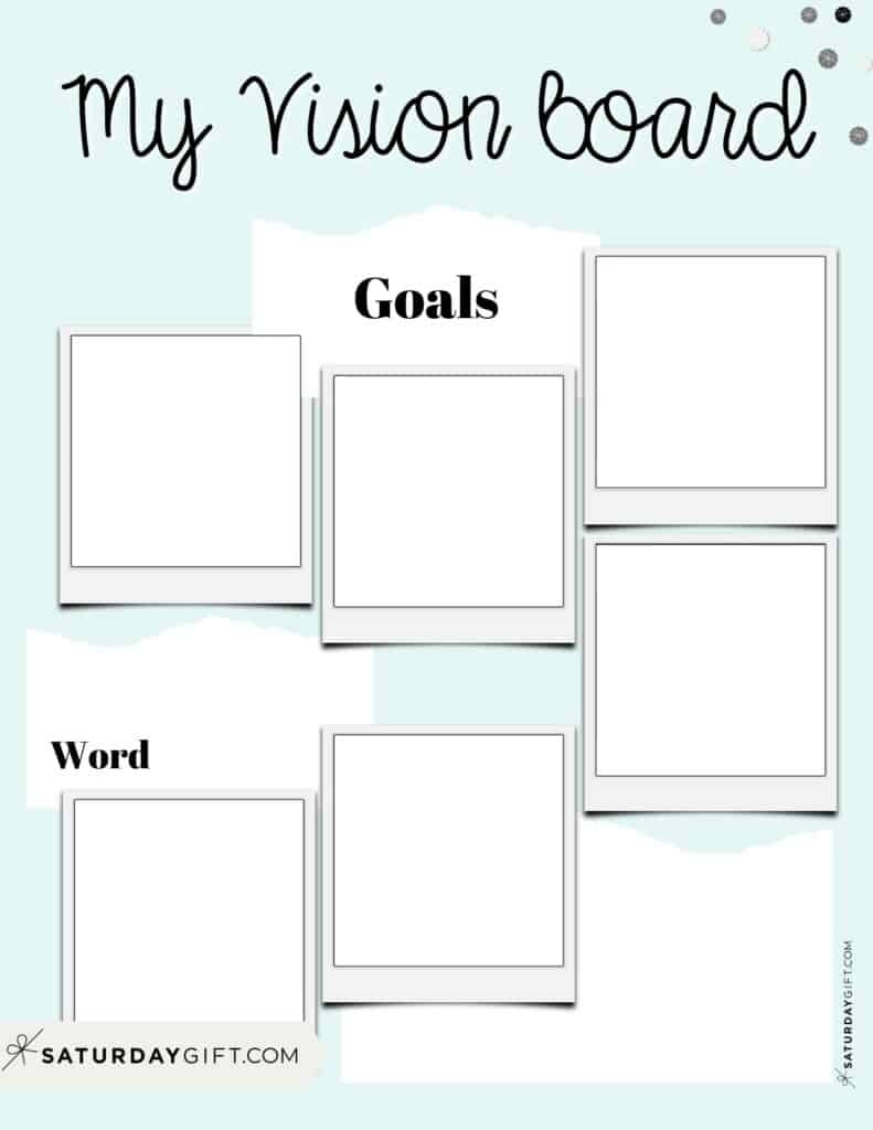Vision Board Printables For Kids