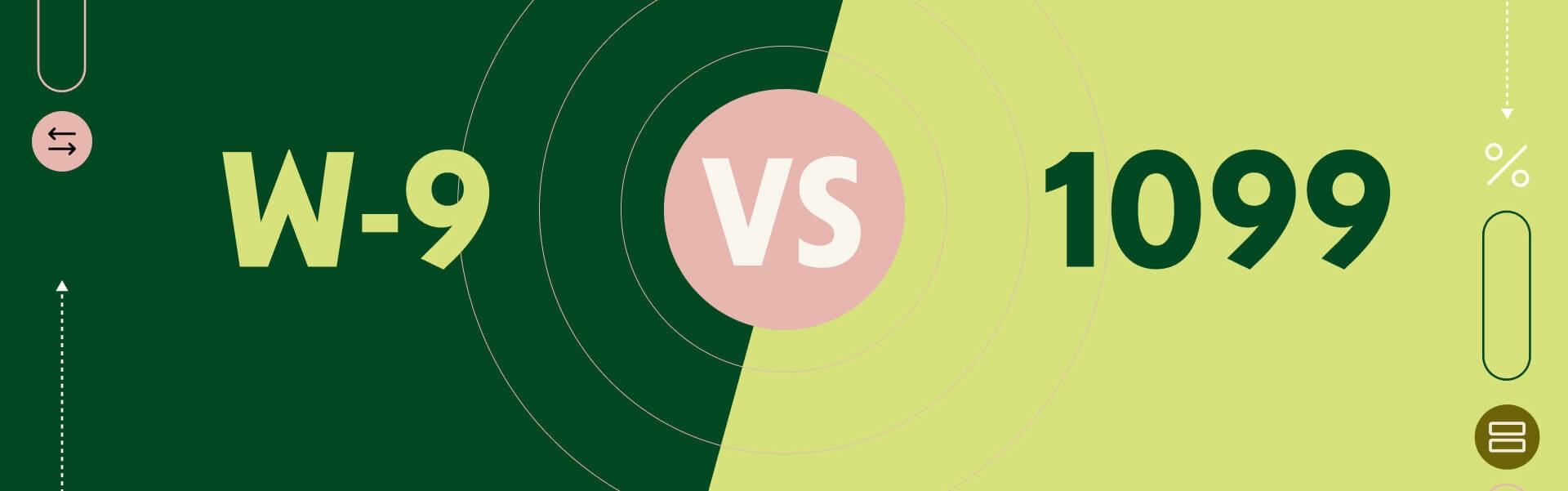 W 9 Form Vs 1099