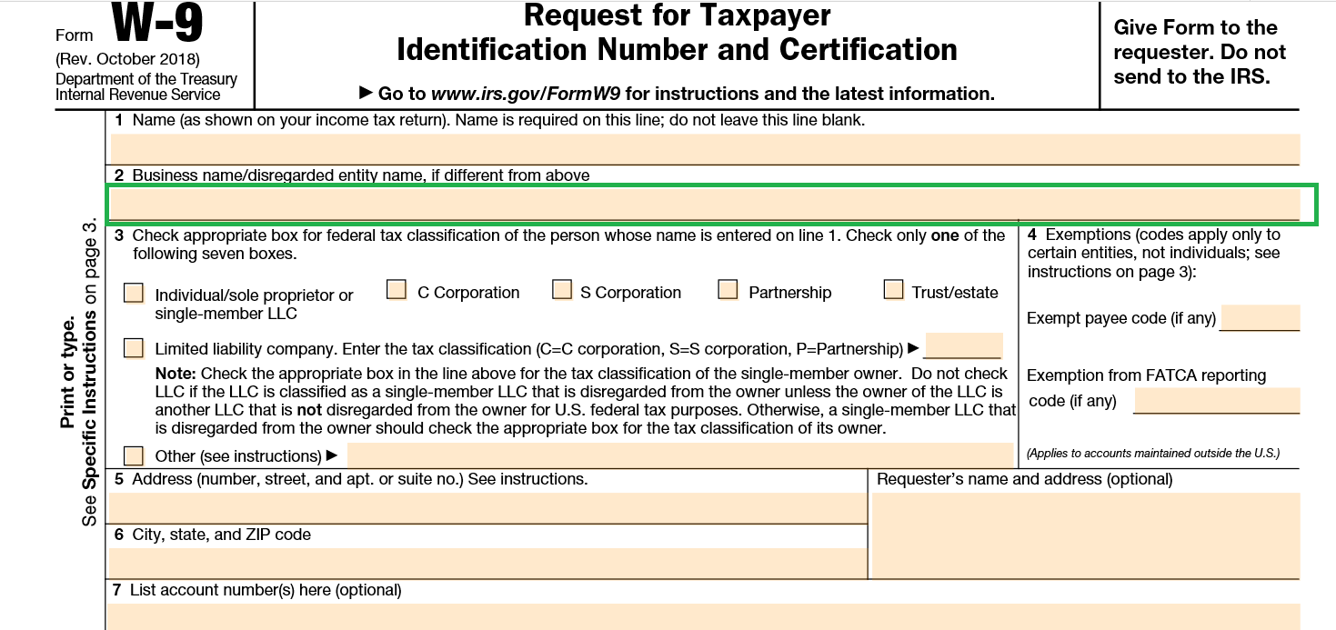 Latest W-9 Form Download