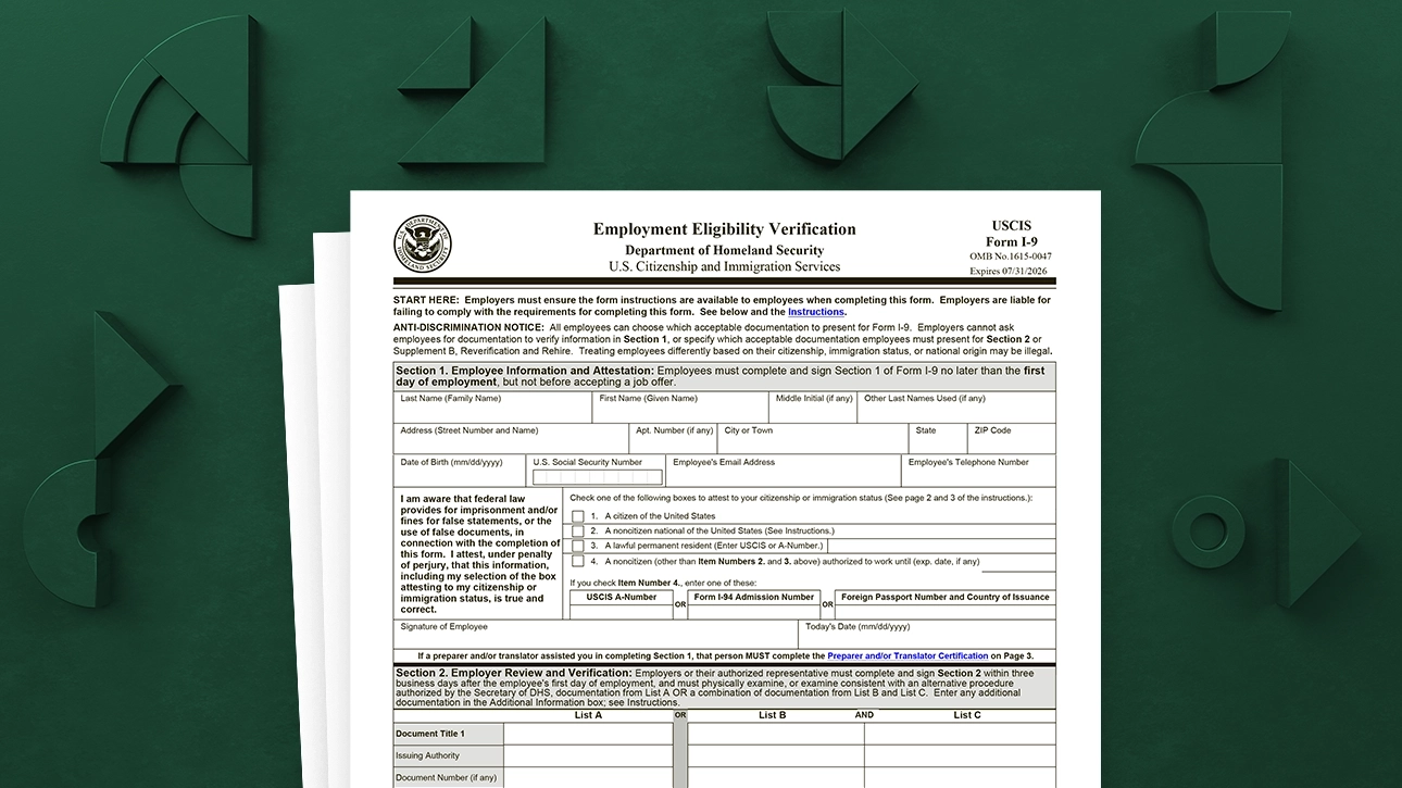 I 9 Form Uscis
