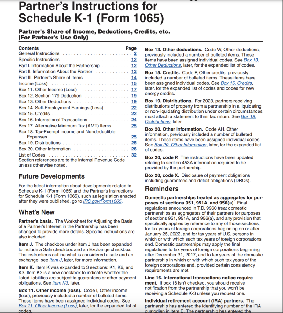 What Is IRS Form 1065 Neubase