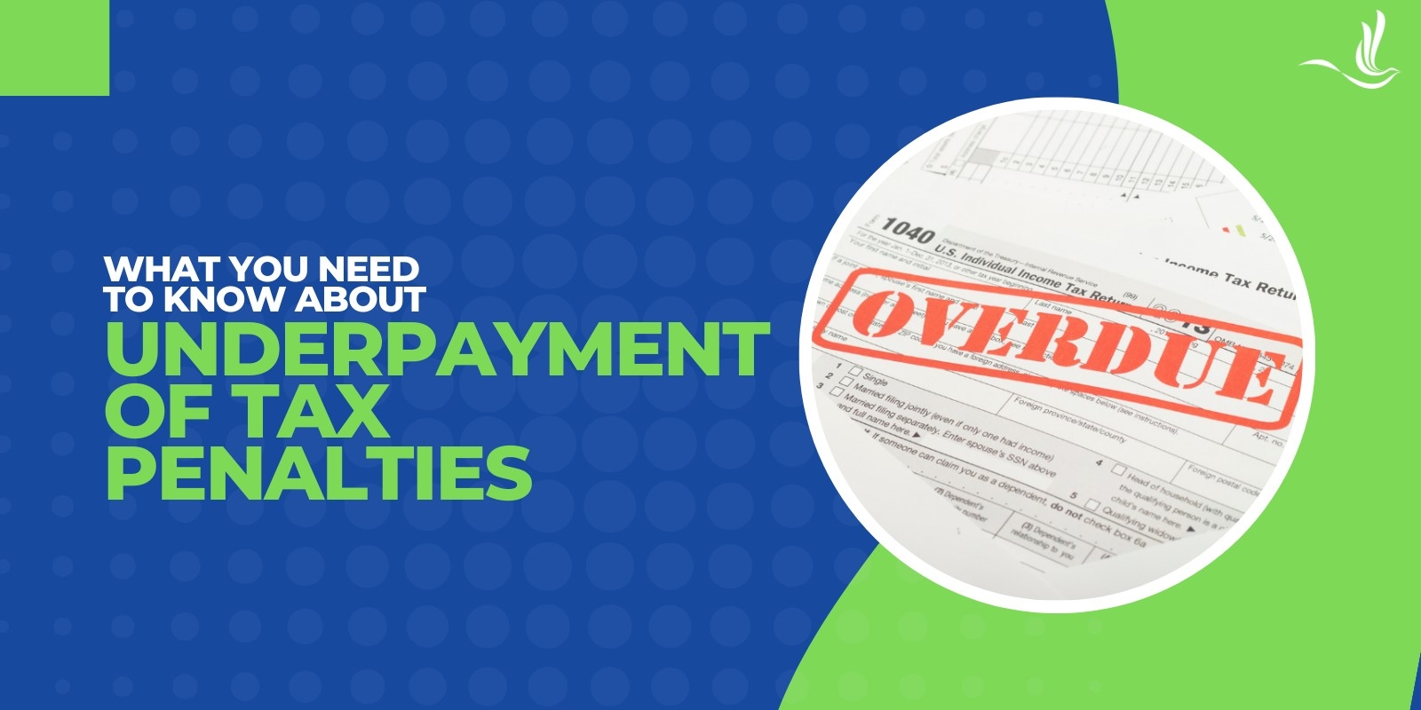 Irs Form 1040 Underpayment Penalty
