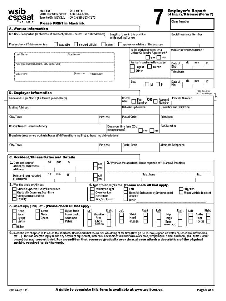 Form 7 2025