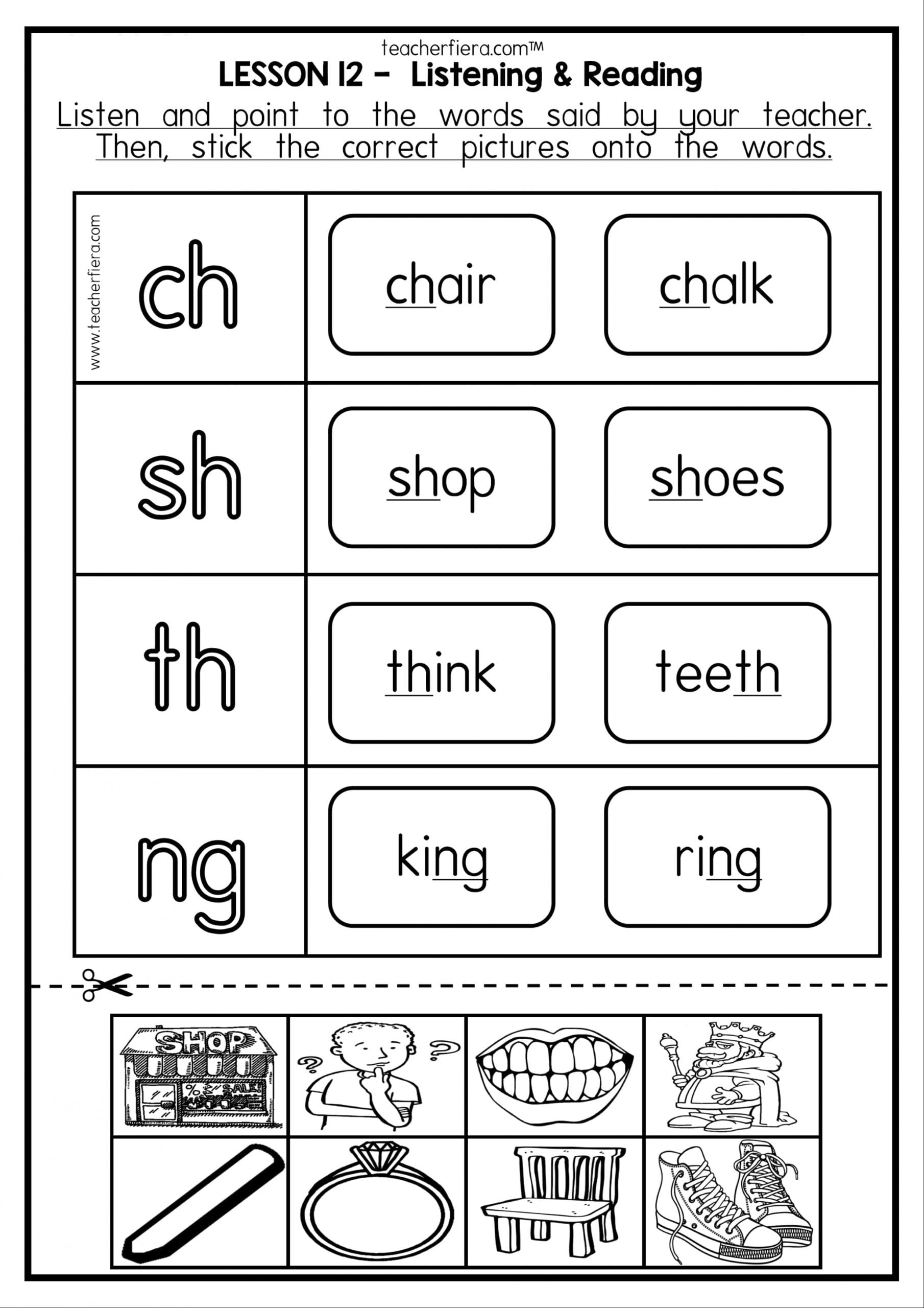 Free Printable Phonics Worksheets Ks1